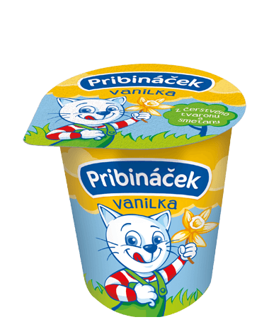 Pribináček vanilka